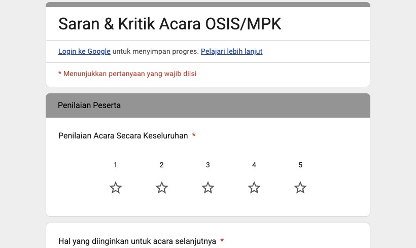 Screenshot Google Forms Tarbak VoiceBox